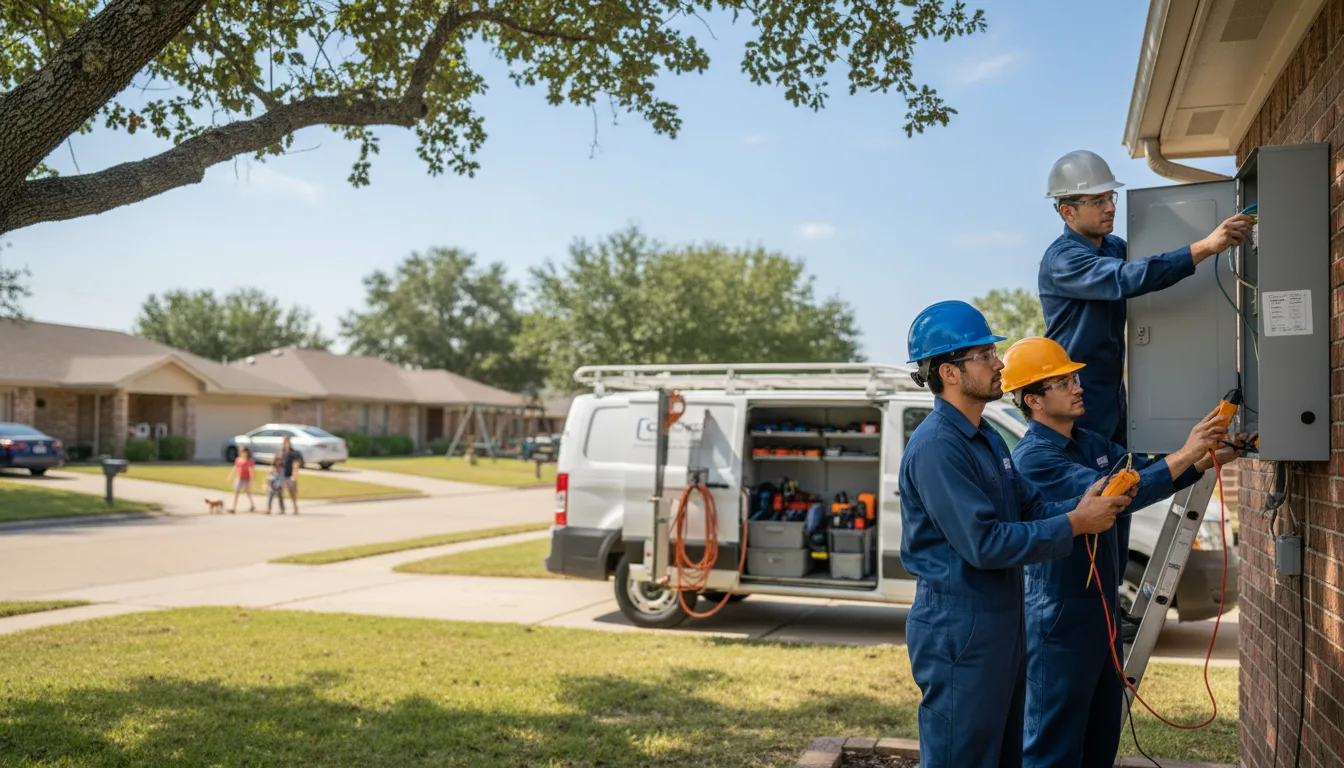 Certified electrician providing emergency electrical services in Fertile, MN